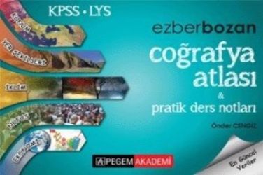 KPSS Ezberbozan Coğrafya Atlası ve Pratik Ders Notları