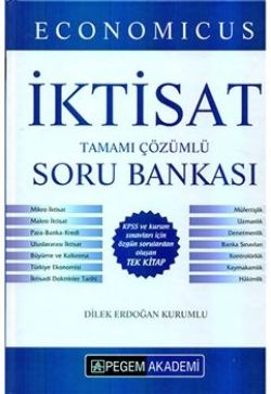 KPSS Economicus İktisat Tamamı Çözümlü Soru Bankası