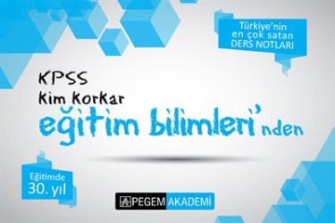 KPSS Eğitim Bilimleri Ders Notları 2017