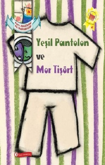 Yeşil Pantolon ve Mor Tişört