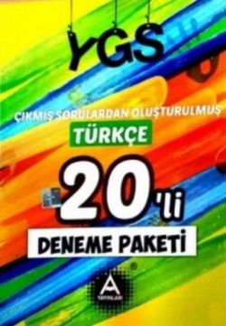 A Yayınları YGS Çıkmış Sorulardan Oluşturulmuş Türkçe 20li Deneme Paketi