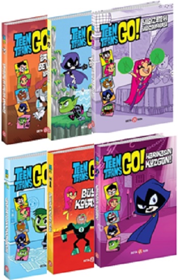 Dc Comics- Teen Titans Go! Macera Seti 6 Kitap