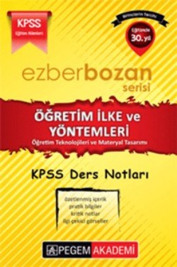 KPSS Ezberbozan Serisi Öğretim İlke ve Yöntemleri-Öğretim Teknolojileri ve Materyal Tasarımı