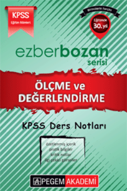 KPSS Ezberbozan Serisi Ölçme ve Değerlendirme Kpss Ders Notları