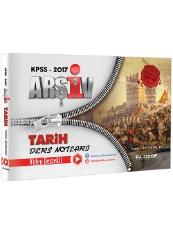 Filozof Yayıncılık 2017 KPSS Arşiv Tarih Ders Notları