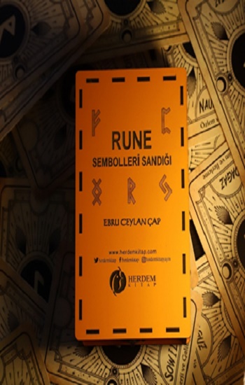 Rune Sembolleri Sandığı Ahşap Kutulu