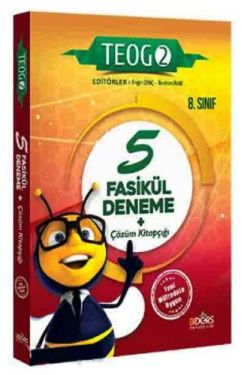 Biders Yayıncılık 8. Sınıf TEOG 2 Fasikül Fasikül Çözümlü 5 Deneme