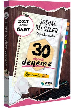 ÖABT Okulu 2017 ÖABT Sosyal Bilgiler Öğretmenliği Çözümlü 30 Deneme