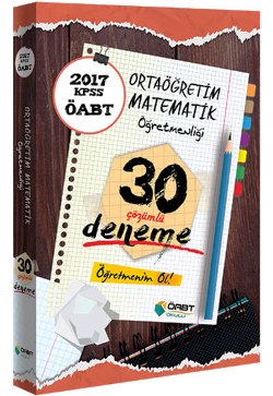 ÖABT Okulu 2017 ÖABT Ortaöğretim Matematik Öğretmenliği Çözümlü 30 Deneme