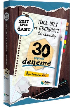 ÖABT Okulu 2017 ÖABT Türk Dili ve Edebiyatı Öğretmenliği Çözümlü 30 Deneme