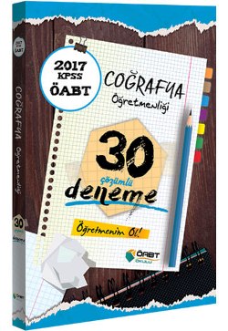 ÖABT Okulu 2017 ÖABT Coğrafya Öğretmenliği Çözümlü 30 Deneme