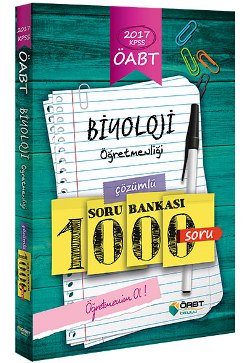 ÖABT Okulu 2017 Biyoloji 1000 Soru Bankası