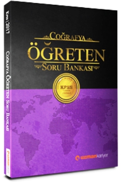 Uzman Kariyer 2017 KPSS Coğrafya Öğreten Soru Bankası