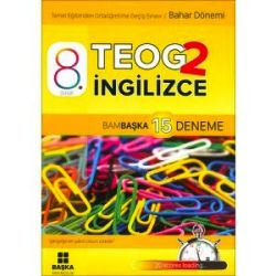 Başka Yayıncılık 8.Sınıf TEOG-2 İngilizce 15 Deneme