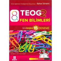 Başka Yayıncılık 8.Sınıf TEOG-2 Fen Bilimleri 15 Deneme