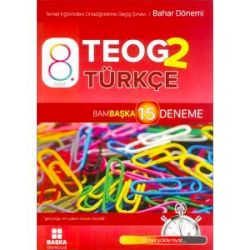 Başka Yayıncılık 8.Sınıf TEOG-2 Türkçe 15 Deneme