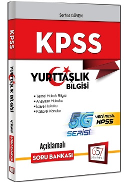 657 Yayınları 2016 KPSS Yurttaşlık Bilgisi Soru Bankası