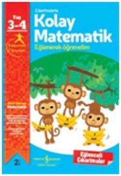 Çıkartmalarla Kolay Matematik 3-4 Yaş