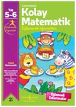 Çıkartmalarla Kolay Matematik 5-6 Yaş