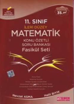 Esen 11. Sınıf İleri Düzey Matematik Konu Özetli Soru Bankası Fasikül Seti