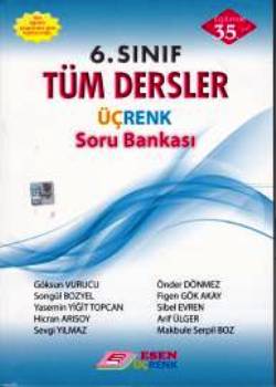 Esen 6. Sınıf Tüm Dersler Üçrenk Soru Bankası