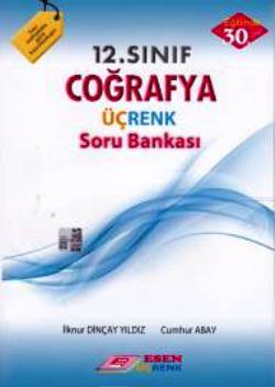 Esen 12. Sınıf Coğrafya Üçrenk Soru Bankası