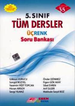 Esen 5. Sınıf Tüm Dersler Üçrenk Soru Bankası