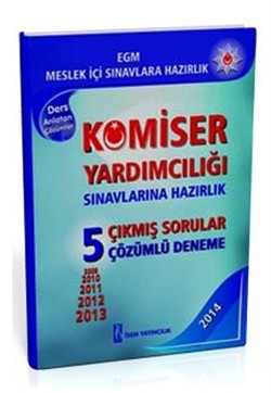 İsem Komiser Yardımcılığı Sınavlarına Hazırlık Tamamı Çözümlü Çıkmış Sorular 5 Deneme Sınavı