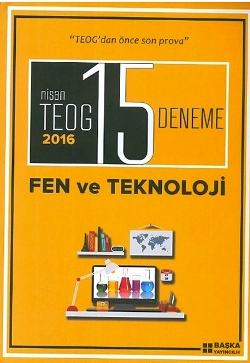 Başka Yayıncılık 2016 Teog Fen Ve Teknoloji 15 Deneme