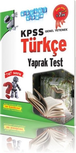 Akıllı Adam 2017 KPSS Genel Yetenek Türkçe Yaprak Test