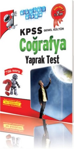 Akıllı Adam 2017 KPSS Genel Kültür Coğrafya Yaprak Test