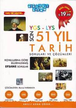 Akıllı Adam YGS LYS Son 51 Yıl Tarih Soruları ve Çözümleri