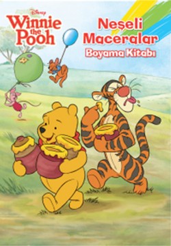 Winnie The Pooh Neşeli Maceralar Boyama Kitabı