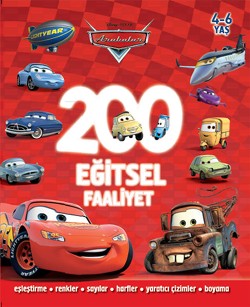 Disney Arabalar - 200 Eğitsel Faaliyet