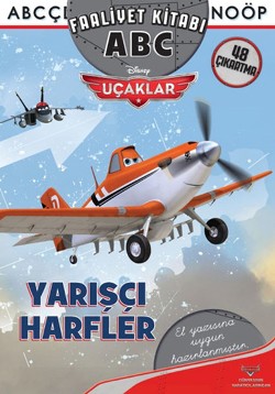 Faaliyet Kitabı ABC Uçaklar Yarışçı Harfler Uçaklar