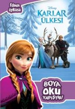 Disney Karlar Ülkesi Boya Oku Yapıştır