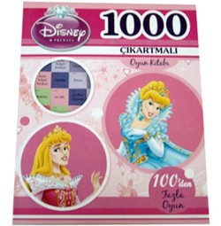 Disney Prenses - 1000 Çıkartmalı Oyun Kitabı