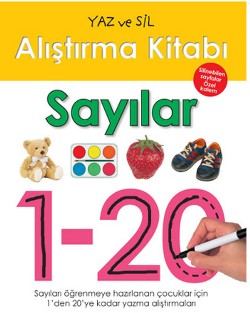 Yaz ve Sil - Alıştırma Kitabı - Sayılar