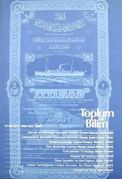 Toplum ve Bilim Sayı : 031