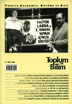 Toplum ve Bilim Sayı : 077