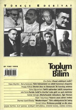 Toplum ve Bilim Sayı : 081