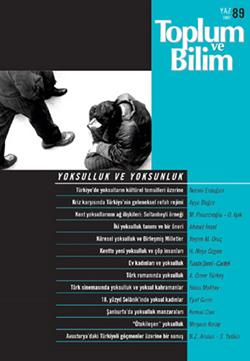 Toplum ve Bilim Sayı : 089