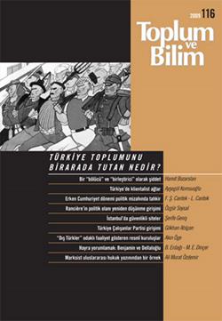 Toplum ve Bilim Sayı :116