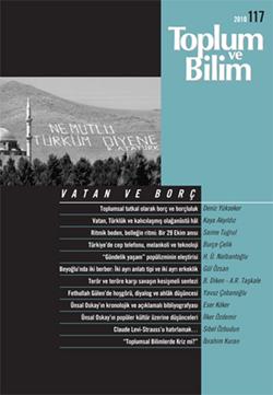 Toplum ve Bilim Sayı :117