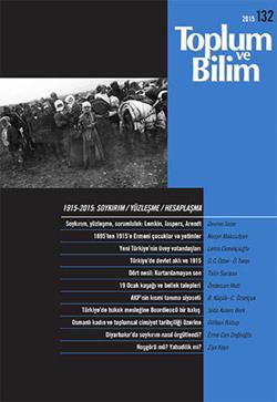 Toplum ve Bilim Sayı:132