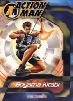 Action Man (Mavi) Boyama Kitabı