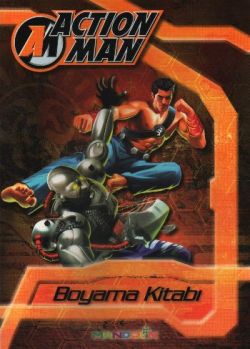 Action Man (Kahverengi) Boyama Kitabı