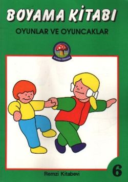 Boyama Kitabı Oyunlar ve Oyuncaklar