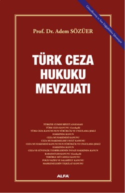 Türk Ceza Hukuku Mevzuatı