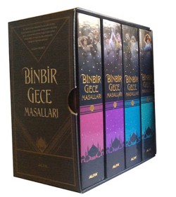 Binbir Gece Masalları (4 Kitap Takım)